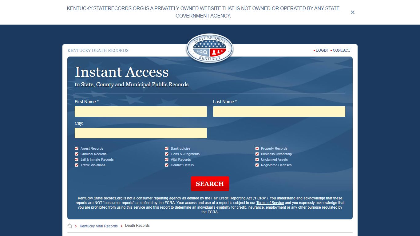 How to Find Kentucky Death Records | StateRecords.org